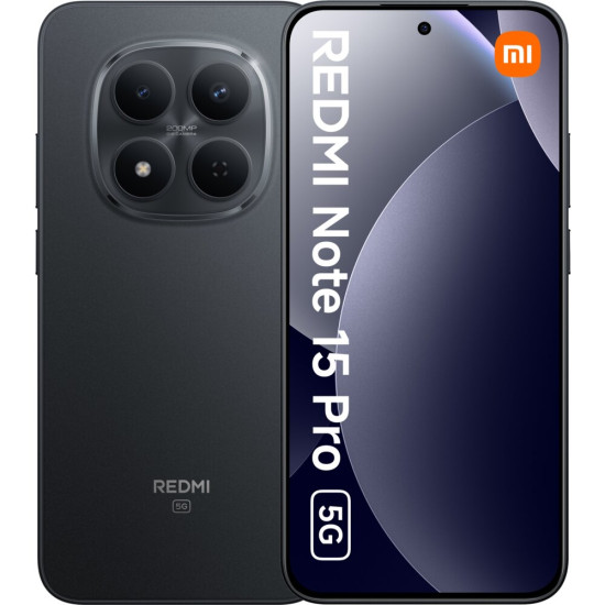 Smartfon XIAOMI Redmi Note 15 Pro 5G 8/256GB 6.83" 120Hz Czarny