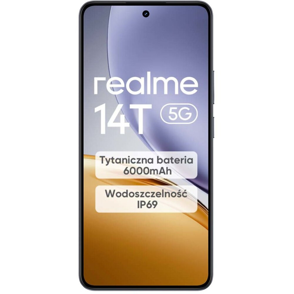 Smartfon REALME 14T 5G 8/256GB 6.67" 120Hz Czarny