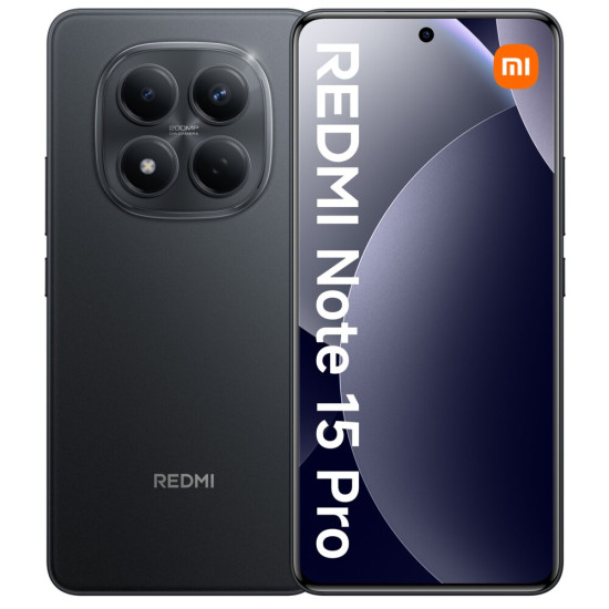 Smartfon XIAOMI Redmi Note 15 Pro 8/256GB 6.77" 120Hz Czarny