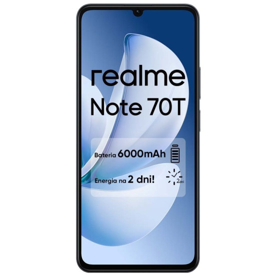 Smartfon REALME Note 70T 4/128GB 6.74” 90 Hz Czarny