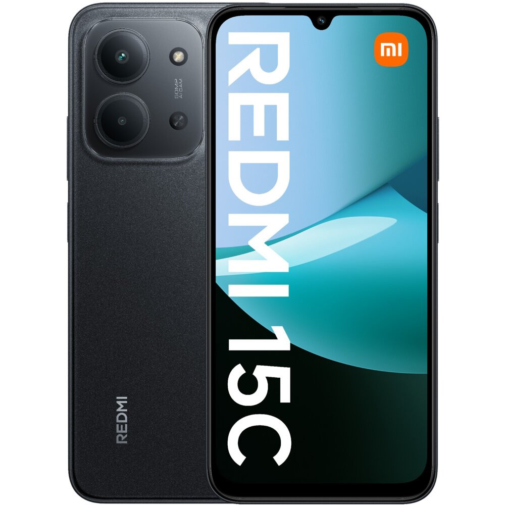 Smartfon XIAOMI Redmi 15C 4G 4/128GB 6.9" 120Hz Czarny