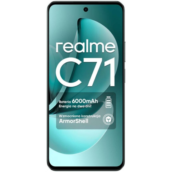 Smartfon REALME C71 8/256GB 6.67" 120Hz Zielony