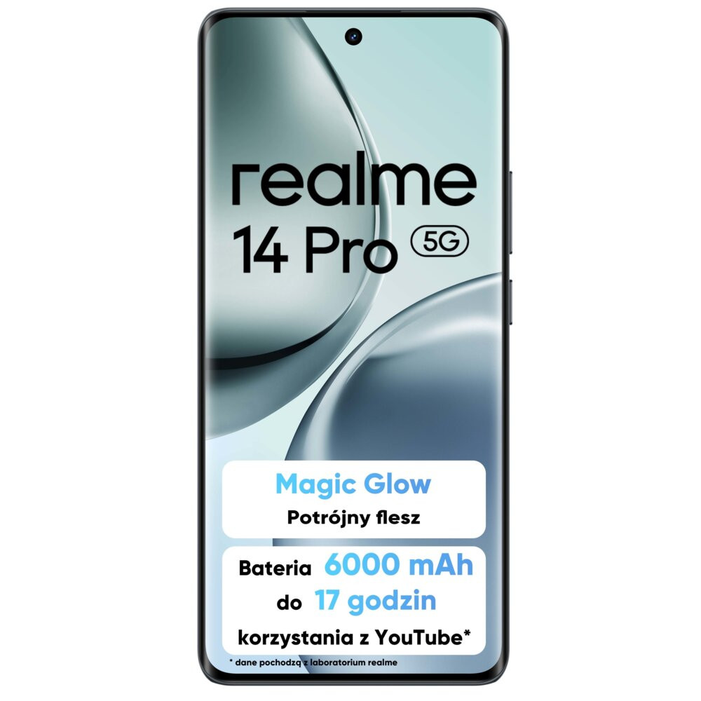 Smartfon REALME 14 Pro 5G 12/512GB 6.77" 120Hz Szary
