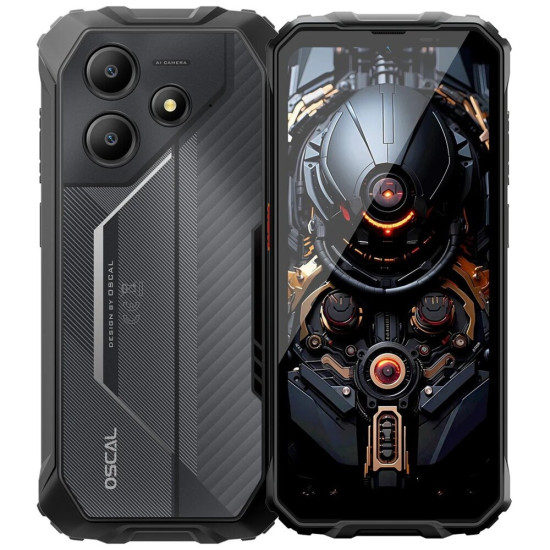 Smartfon OSCAL Marine 2 LTE 4/64GB 6.56" 90Hz Czarny