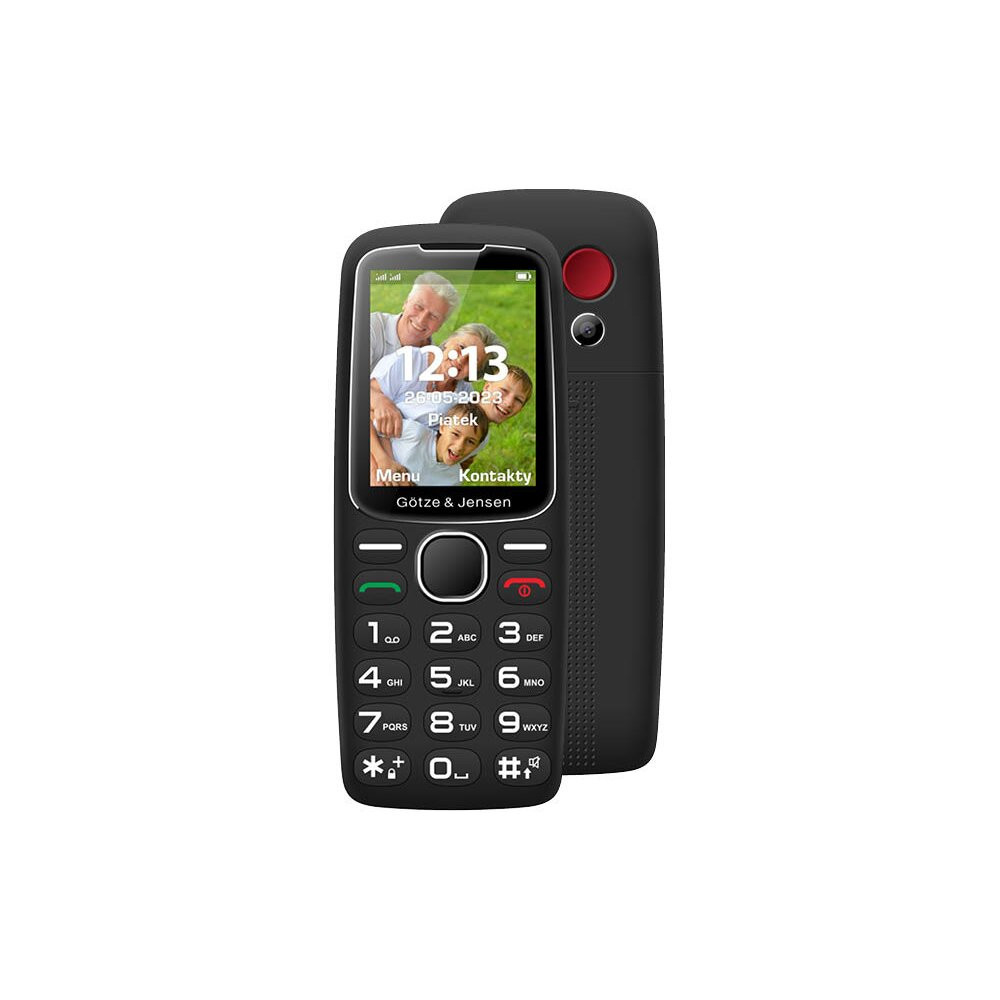 Telefon GÖTZE & JENSEN GFE303 Czarny