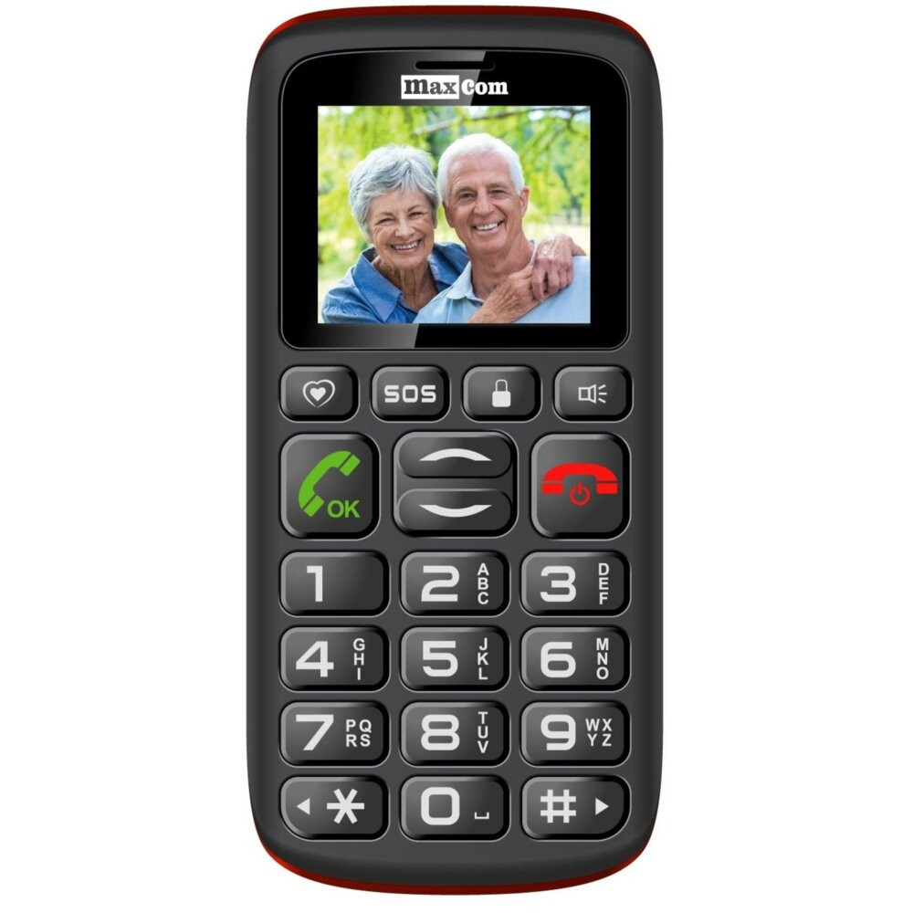 Telefon MAXCOM MM428 Czarny Light