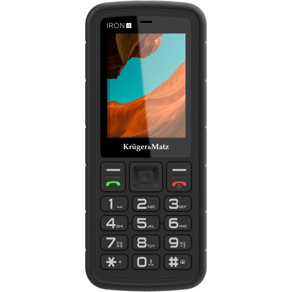 Telefon KRUGER&MATZ Iron 4 4G Czarny
