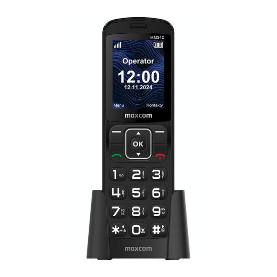 Telefon MAXCOM Comfort MM34D 4G Czarny