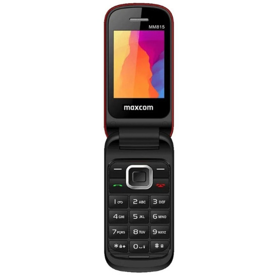 Telefon MAXCOM Comfort MM815 Czerwony