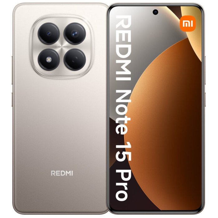 Smartfon XIAOMI Redmi Note 15 Pro 8/256GB 6.77" 120Hz Tytanowy