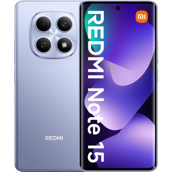 Smartfon XIAOMI Redmi Note 15 8/256GB 6.77" 120Hz Fioletowy