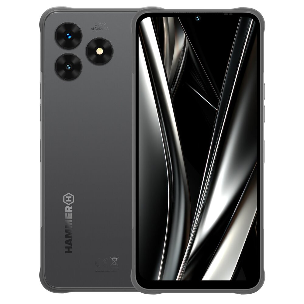 Smartfon HAMMER Blade Va 5G 8/128GB 6.56" 90Hz Grafitowy