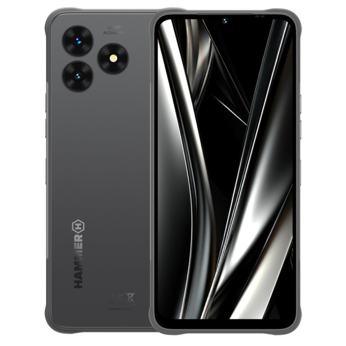 Smartfon HAMMER Blade Va 5G 8/128GB 6.56" 90Hz Grafitowy