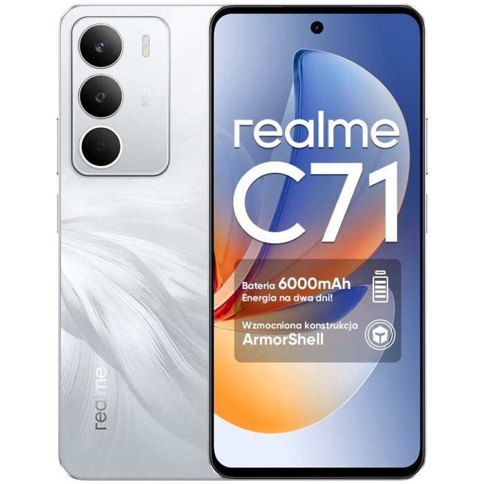 Smartfon REALME C71 8/256GB 6.67" 120Hz Biały