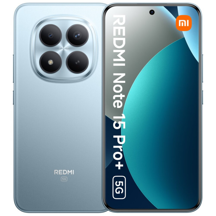 Smartfon XIAOMI Redmi Note 15 Pro+ 5G 12/512GB 6.83" 120Hz Niebieski