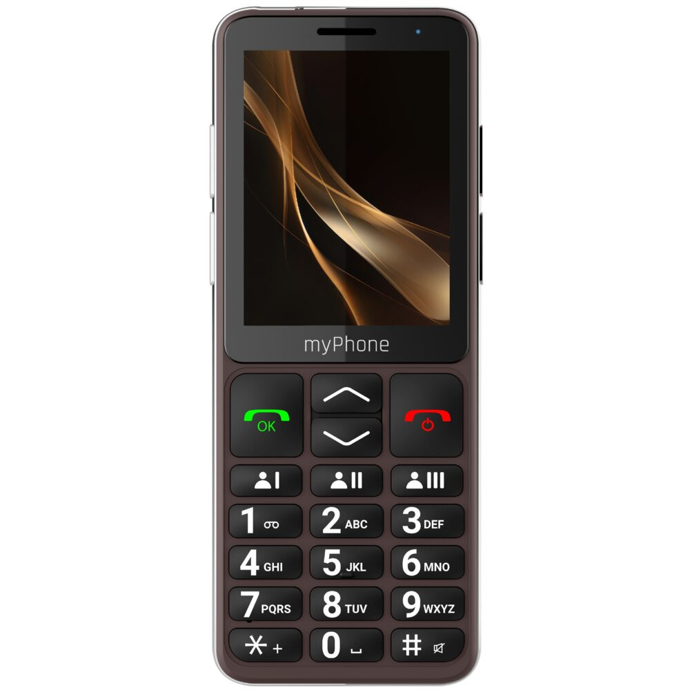 Telefon MYPHONE Bueno LTE Praline Collection Brązowy