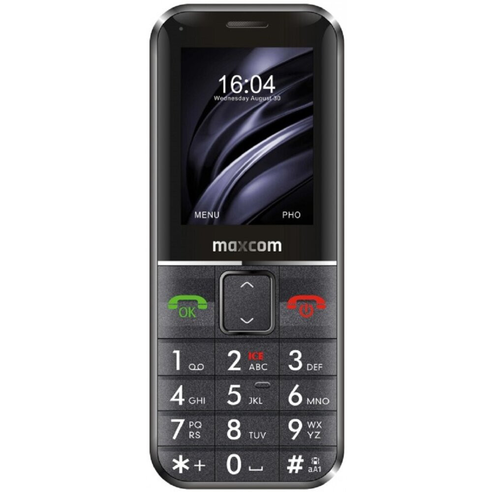 Telefon MAXCOM Comfort MM735 Czarny + opaska SOS