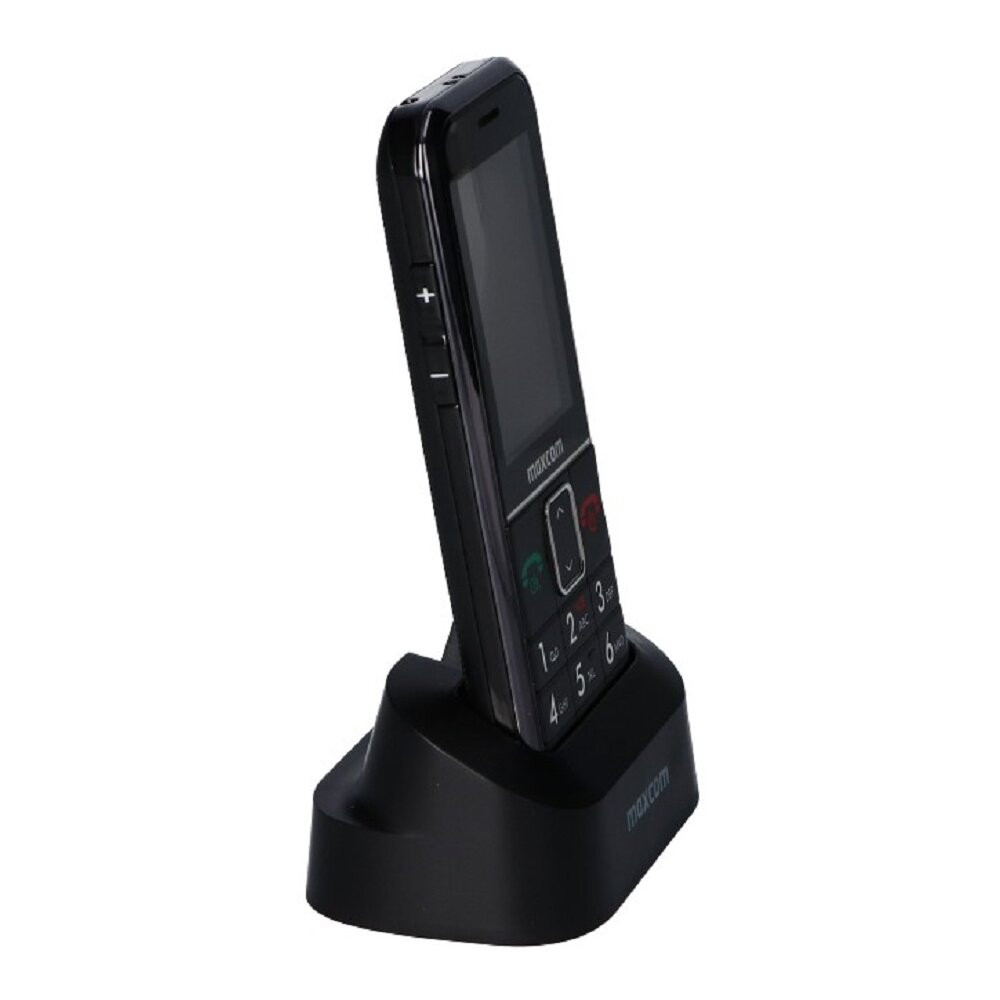 Telefon MAXCOM Comfort MM735 Czarny + opaska SOS
