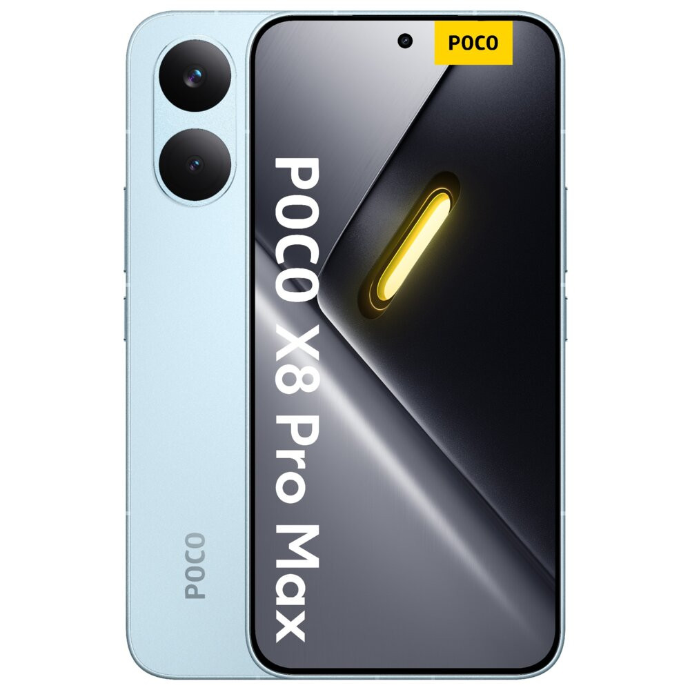 Smartfon XIAOMI Poco X8 Pro Max 5G 12/512GB 6.83" 120Hz Niebieski