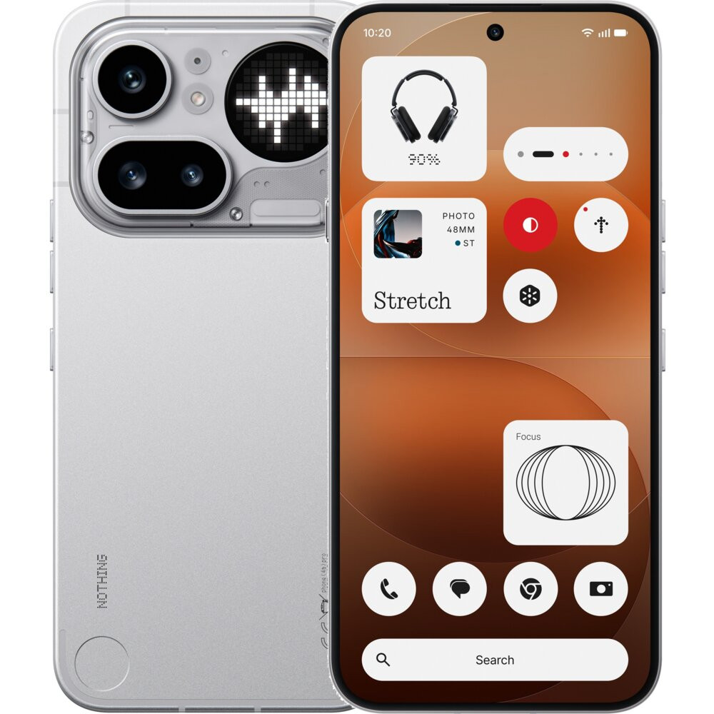 Smartfon NOTHING Phone 4a Pro 5G 12/256GB 6.83" 144Hz Srebrny