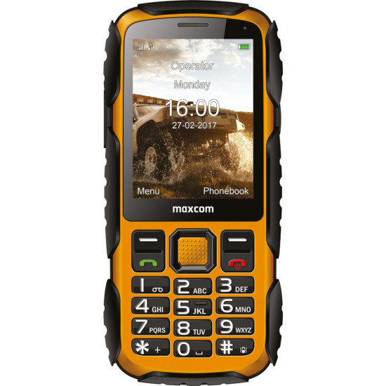 Telefon MAXCOM MM920L Żółty