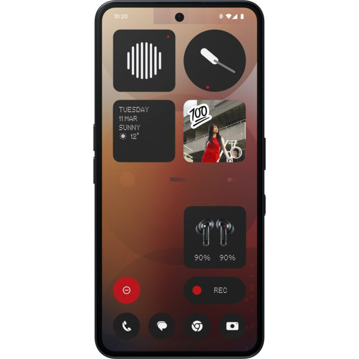 Smartfon NOTHING Phone 3a 5G 8/128GB 6.77" 120Hz Czarny
