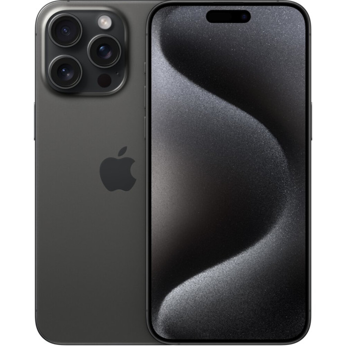 Smartfon APPLE iPhone 15 Pro Max (odnowiony, nieaktywowany) 5G 512GB 6.7" 120Hz Tytan Czarny (CPO) 2x eSIM