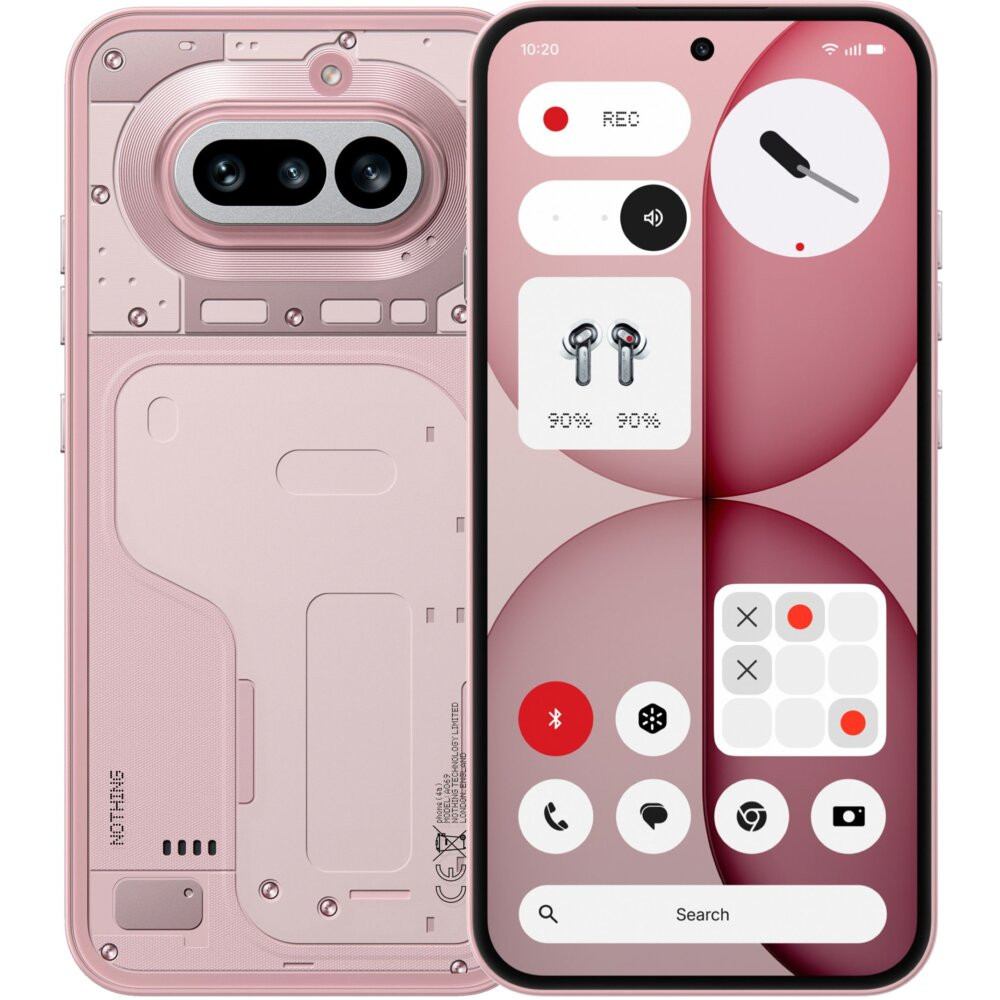 Smartfon NOTHING Phone 4a 5G 12/256GB 6.78" 120Hz Różowy