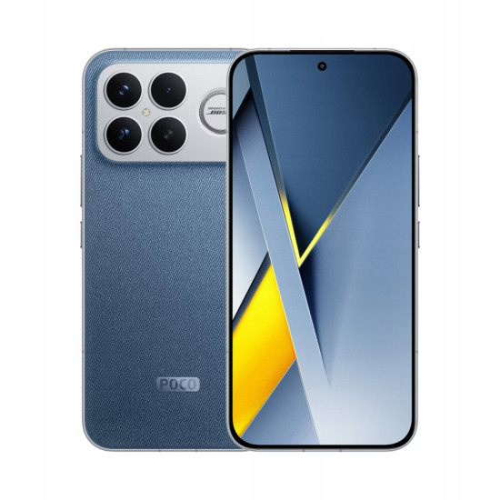 Smartfon POCO F8 Ultra 5G 12 GB / 256 GB NFC Dual SIM Niebieski Blue