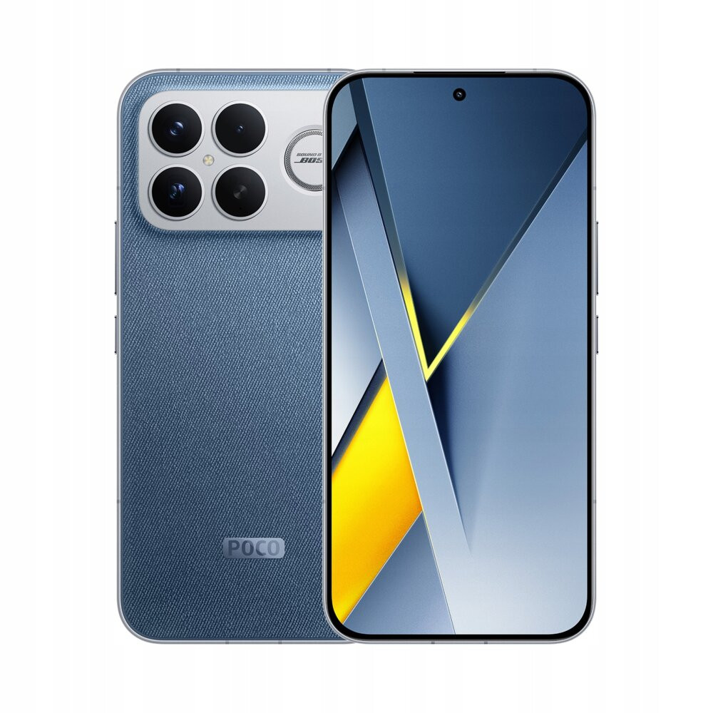 Smartfon POCO F8 Ultra 5G 12 GB / 256 GB NFC Dual SIM Niebieski Blue