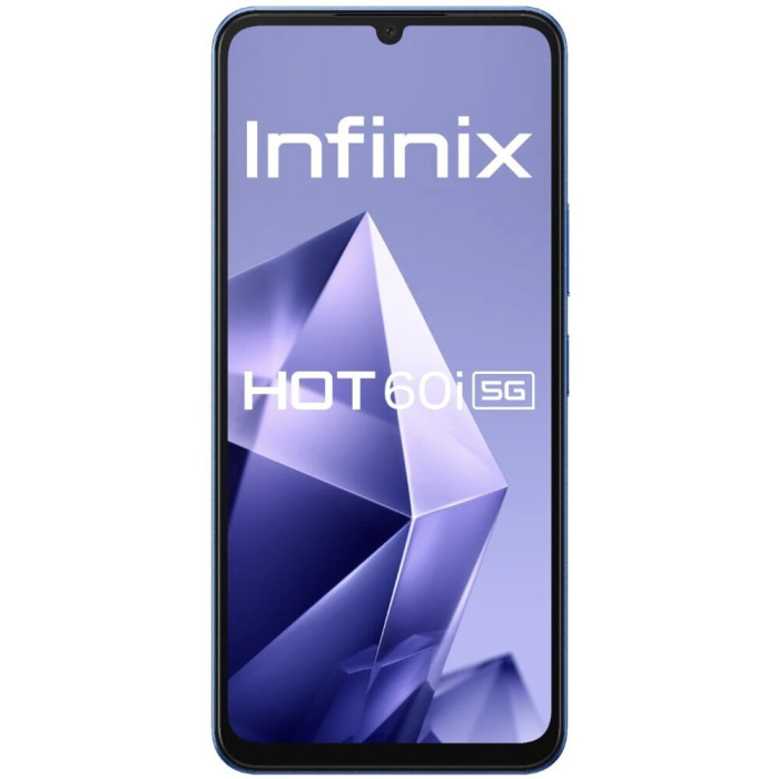 Smartfon INFINIX Hot 60i 5G 4/128GB 6.75" 120Hz Niebieski
