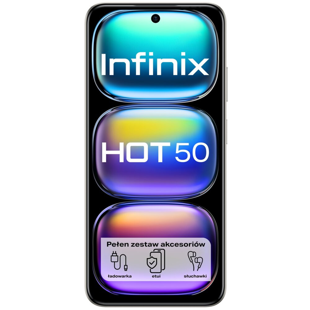 Smartfon INFINIX Hot 50 8/128GB 6.78" 120Hz Szary
