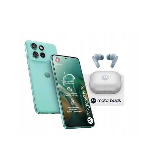 Smartfon Motorola Edge 60 NEO 8 GB / 256 GB 5G niebieski+ Moto Buds