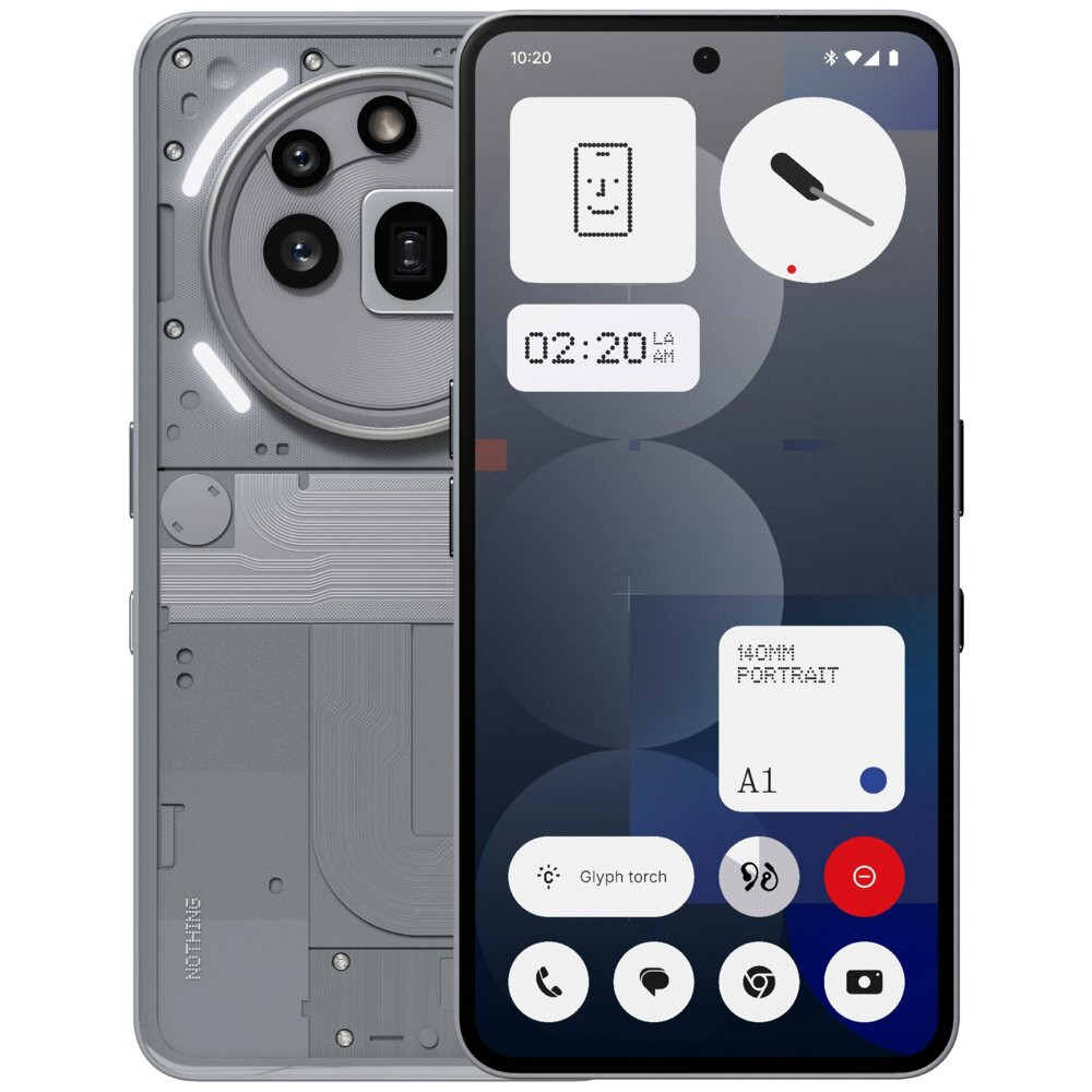Smartfon NOTHING PHONE 3a Pro 5G 12/256GB 6.77" 120Hz Szary