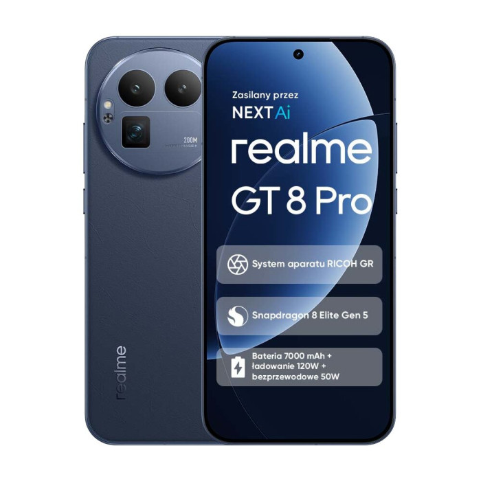 Smartfon REALME GT 8 Pro 5G 16/512GB 6.79" 144Hz Niebieski