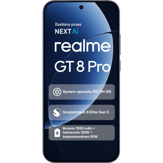 Smartfon REALME GT 8 Pro 5G 16/512GB 6.79" 144Hz Niebieski