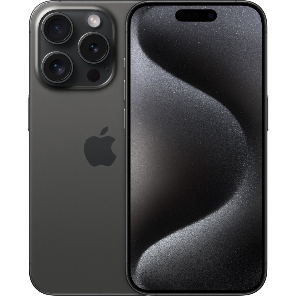 Smartfon APPLE iPhone 15 Pro (odnowiony, nieaktywowany) 5G 128GB 6.1" 120Hz Tytan czarny (CPO) 2x eSIM