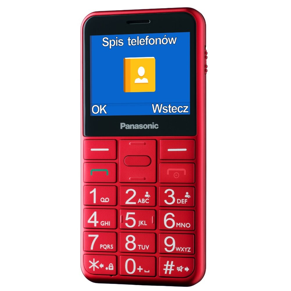 Telefon PANASONIC KX-TU155 Czerwony