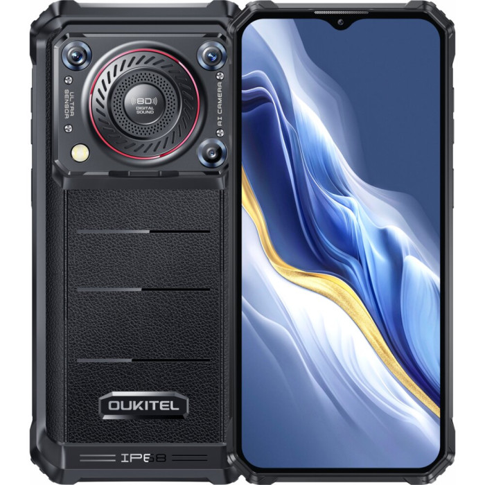 Smartfon OUKITEL WP36 8/128GB 6.52" Czarny