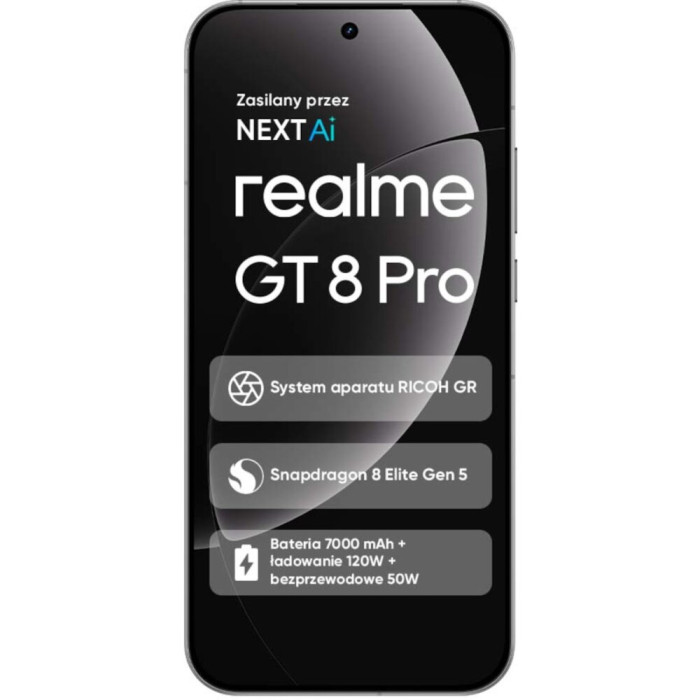 Smartfon REALME GT 8 Pro 5G 12/256GB 6.79" 144Hz Biały