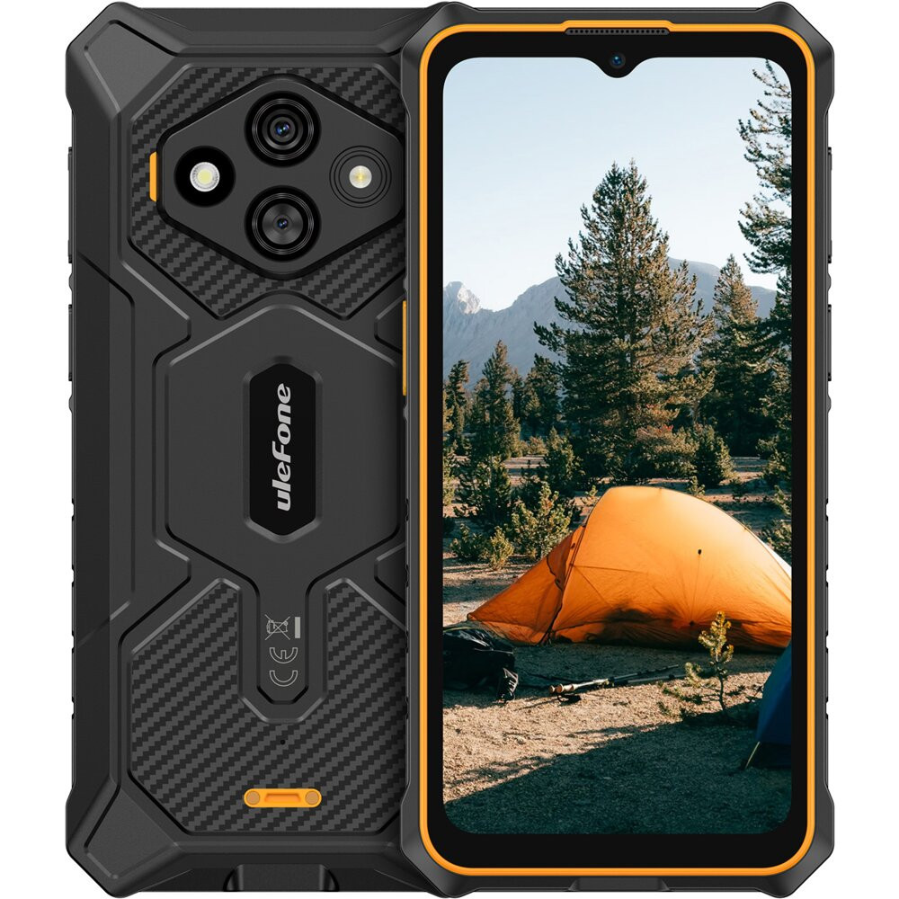 Smartfon ULEFONE RugKing 3 Pro 8/128GB 6.56" 120Hz Pomarańczowy