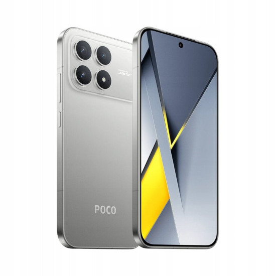 Smartfon POCO F8 Pro 5G 12 GB / 512 GB AMOLED NFC Dual SIM Srebrny Silver