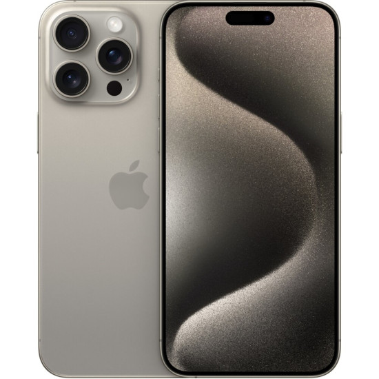 Smartfon APPLE iPhone 15 Pro Max (odnowiony, nieaktywowany) 5G 512GB 6.7" 120Hz Tytan Naturalny (CPO) 2x eSIM