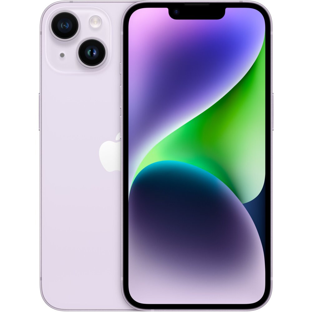 Smartfon APPLE iPhone 14 (odnowiony, nieaktywowany) 5G 256GB 6.1" Fioletowy (CPO)