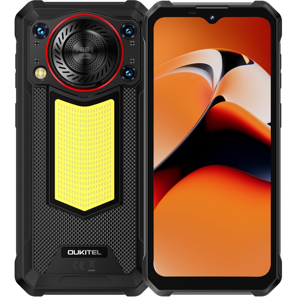 Smartfon OUKITEL WP53 8/128GB 6.52" Czarny