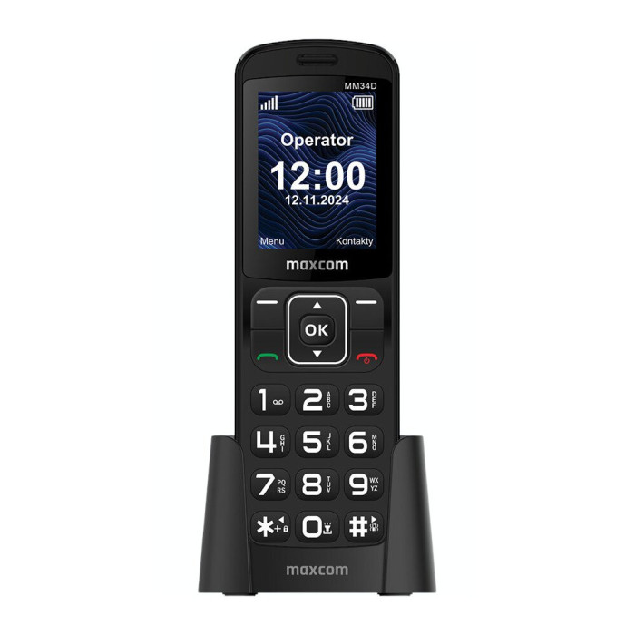 Telefon MAXCOM Comfort MM34DL 4G Czarny