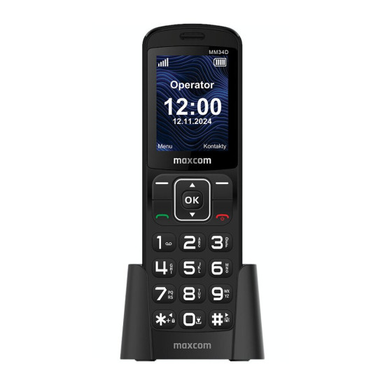 Telefon MAXCOM Comfort MM34DL 4G Czarny