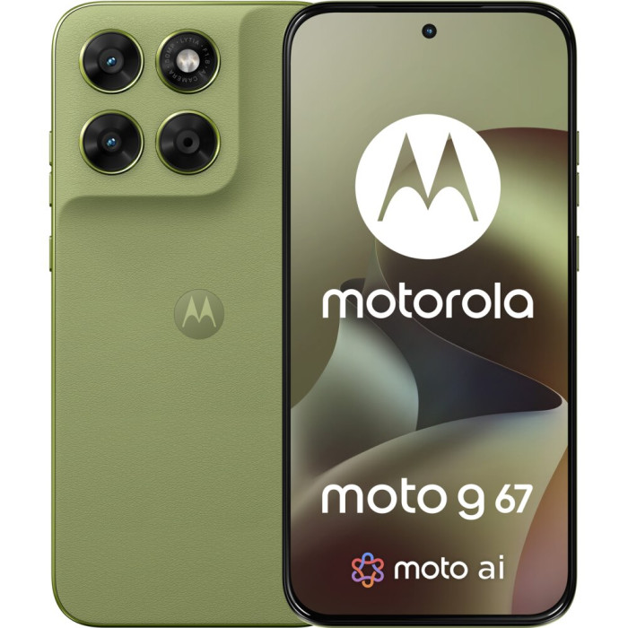 Smartfon MOTOROLA Moto G67 5G 4/128GB 6.78" 120Hz Zielony