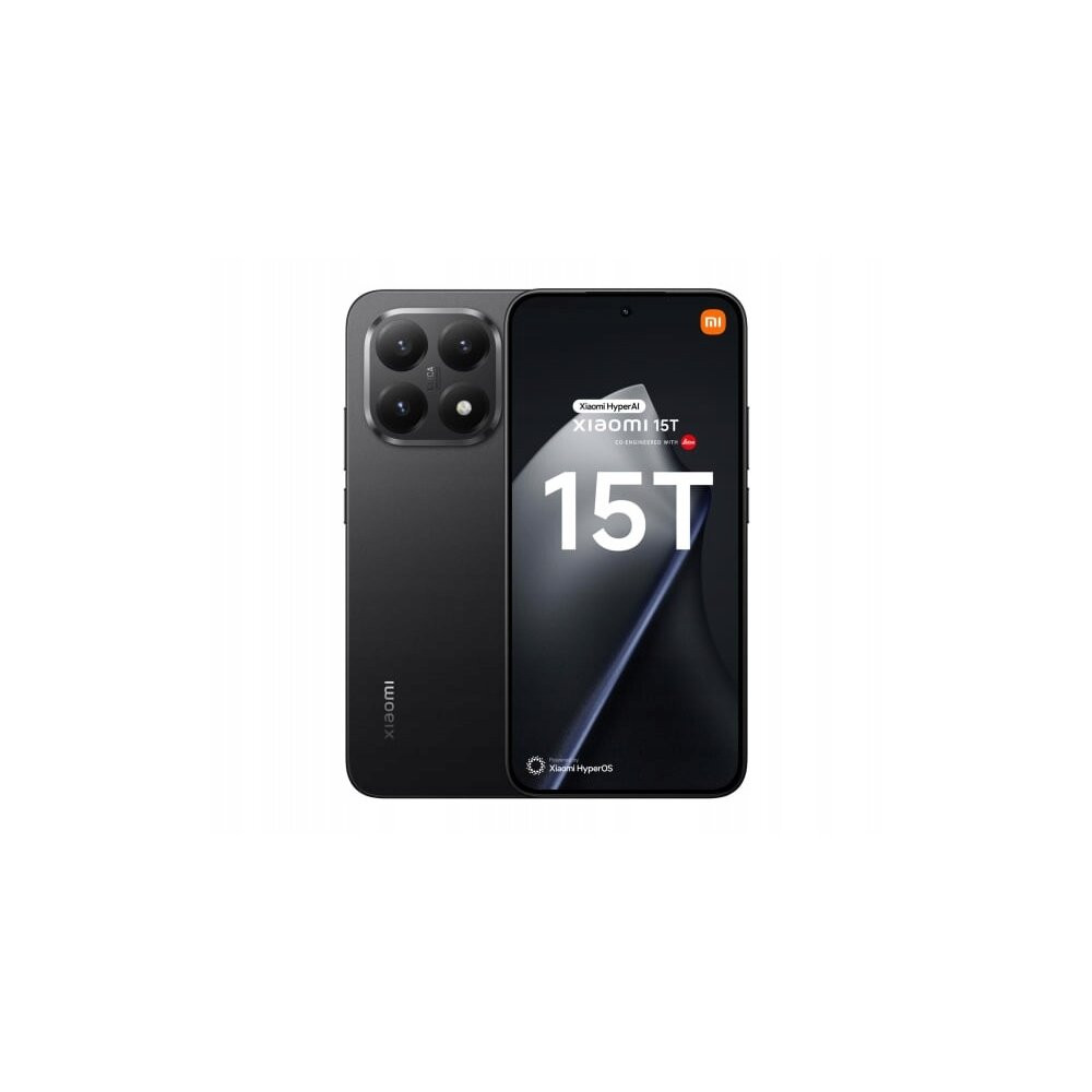 Smartfon Xiaomi 15T 12/256GB 5G NFC Dual SIM AI Czarny Black