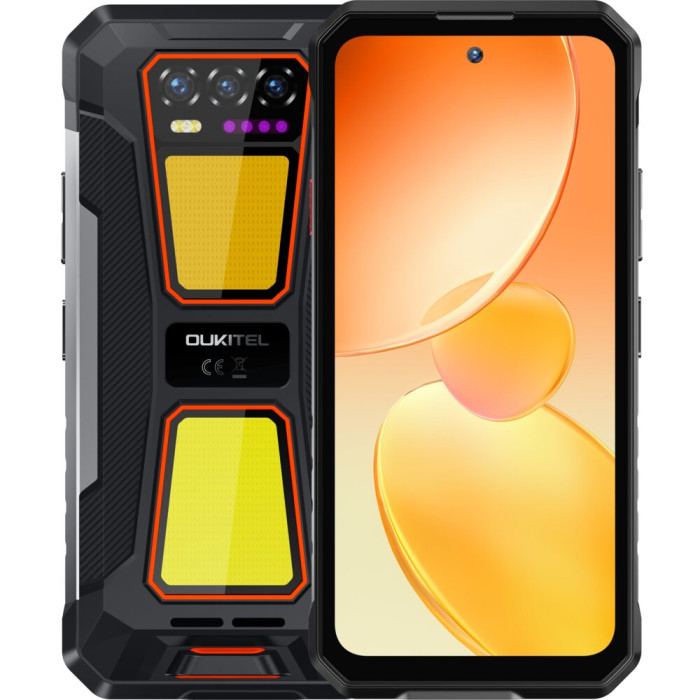 Smartfon OUKITEL WP58 Pro 5G 8/512GB 6.7" 120Hz Pomarańczowy